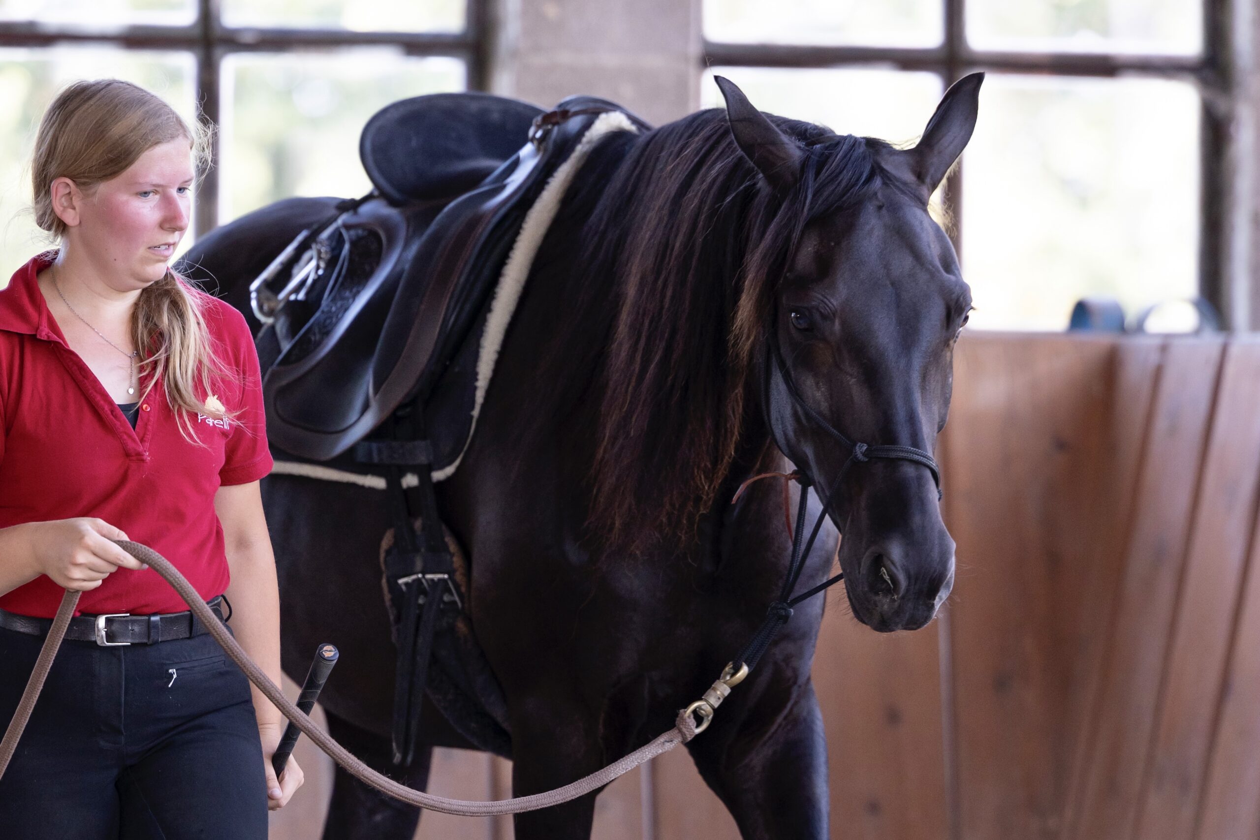 Michelle führt Malik