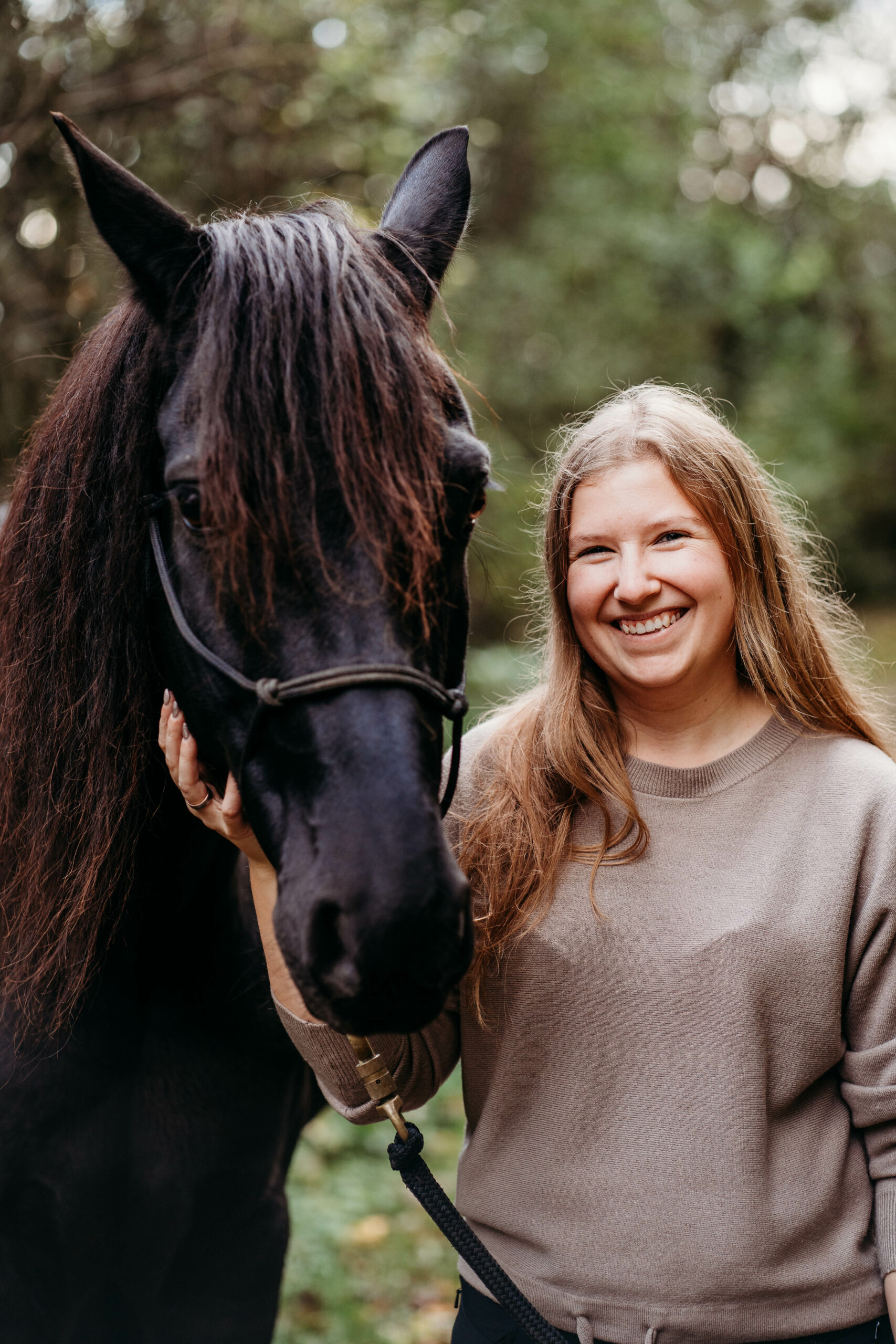 Michelle Schmitt mit Malik