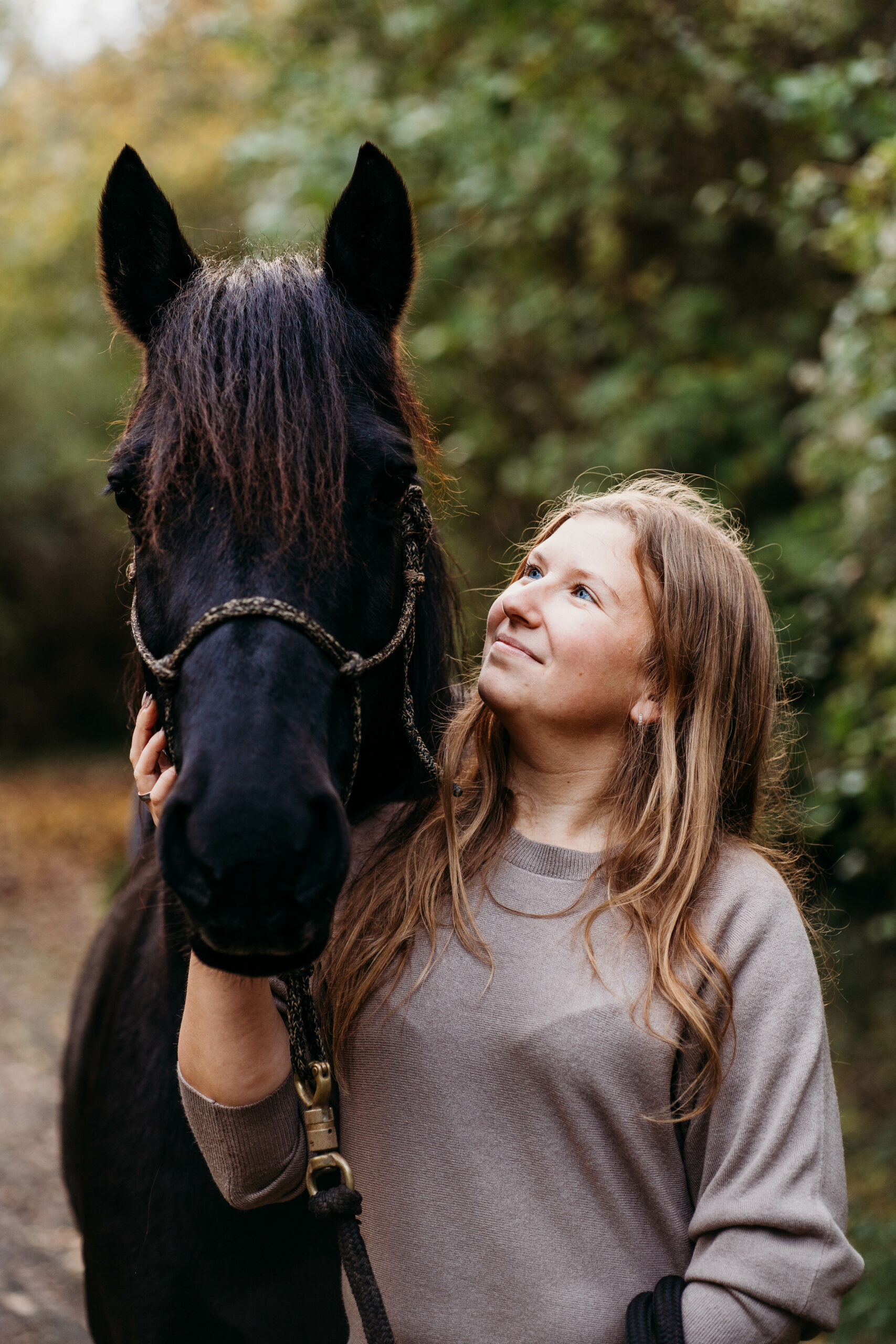 Michelle Schmitt mit Tamino.